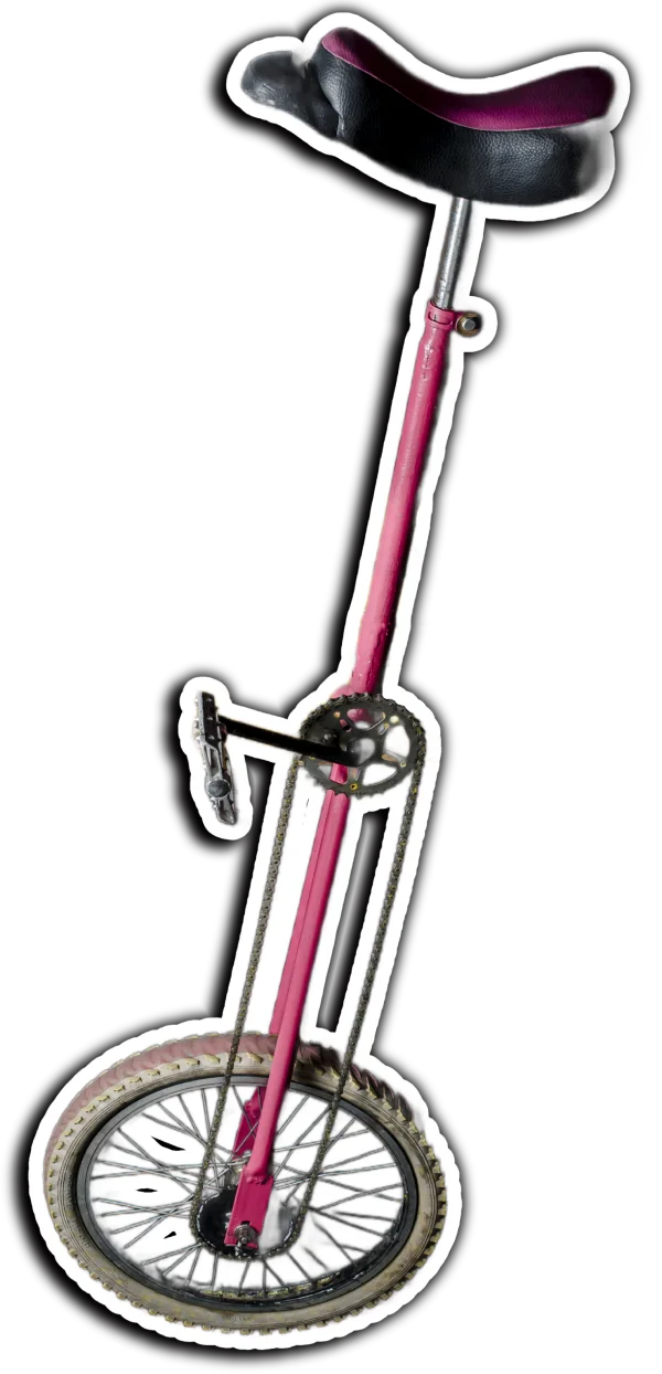 Sticker de Monociclo